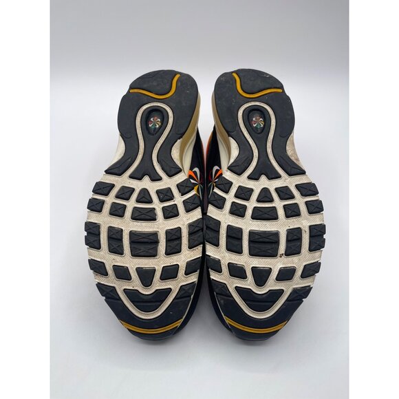 Nike Air Max 97 Sunburst Orange Pinwheel Logo 2019 CK9399-001 Men’s SZ 9 - Picture 8 of 8